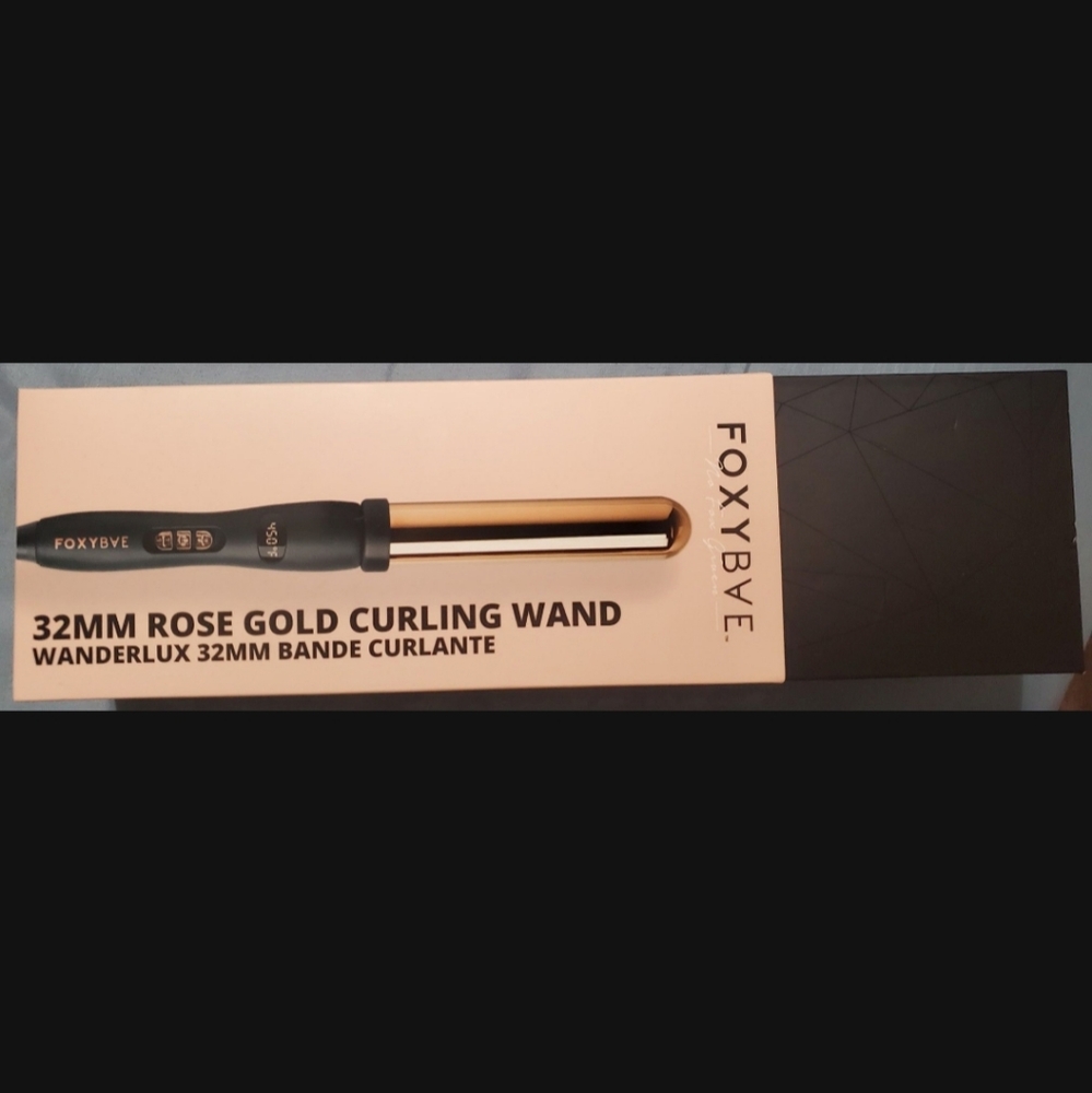 Rose Gold Curling Wand
